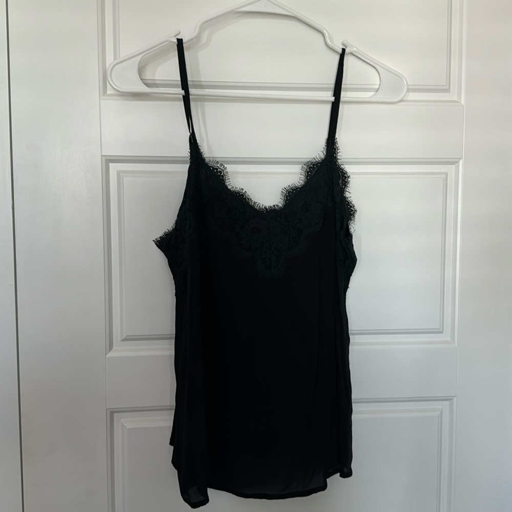 Black lace camisole, top, Abercrombie and Fitch small